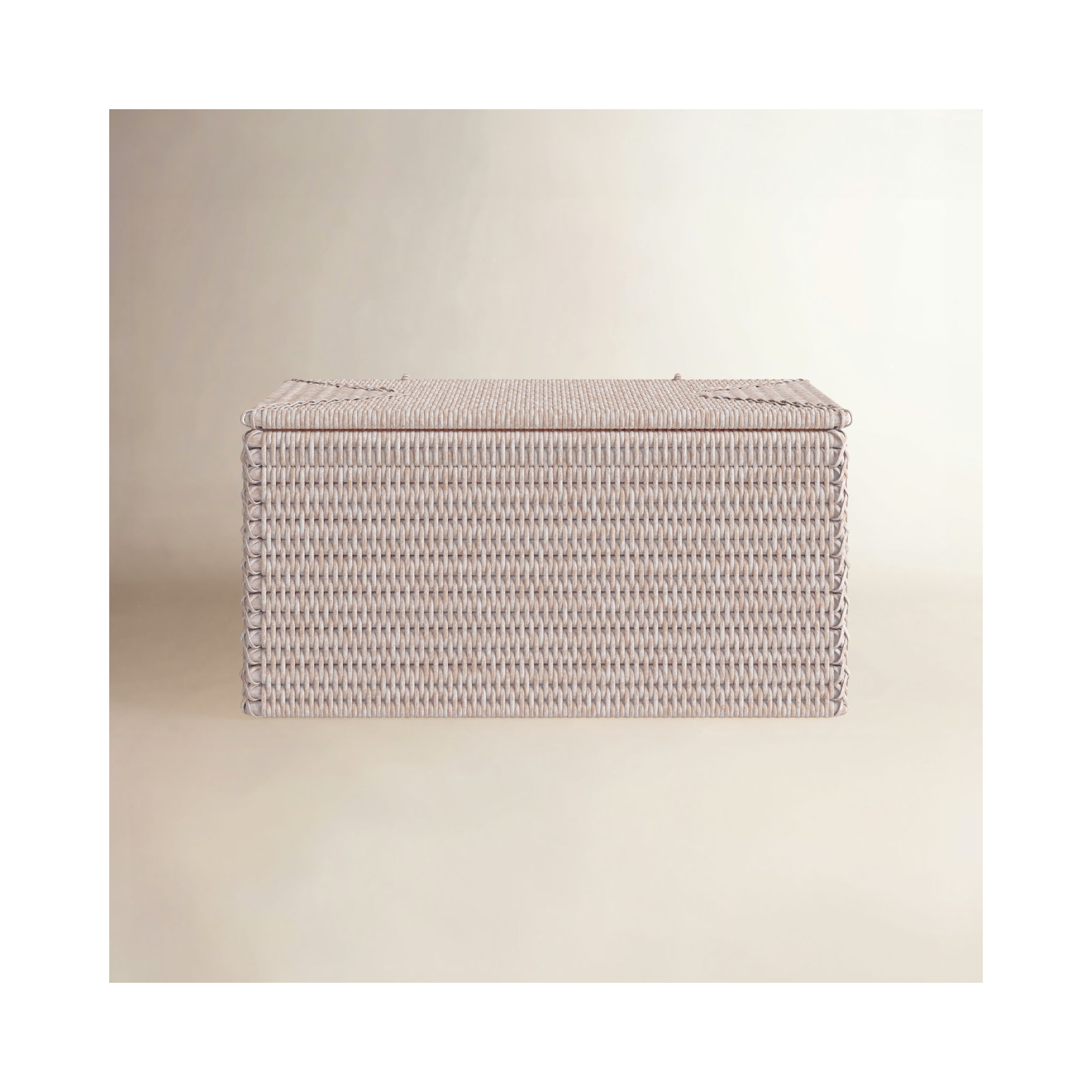 Thisbe Bathroom Storage Container, White Wash