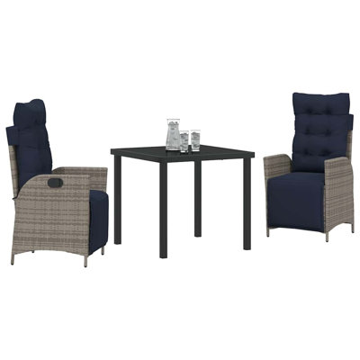 2 - Person Patio Dining Set with Square Table