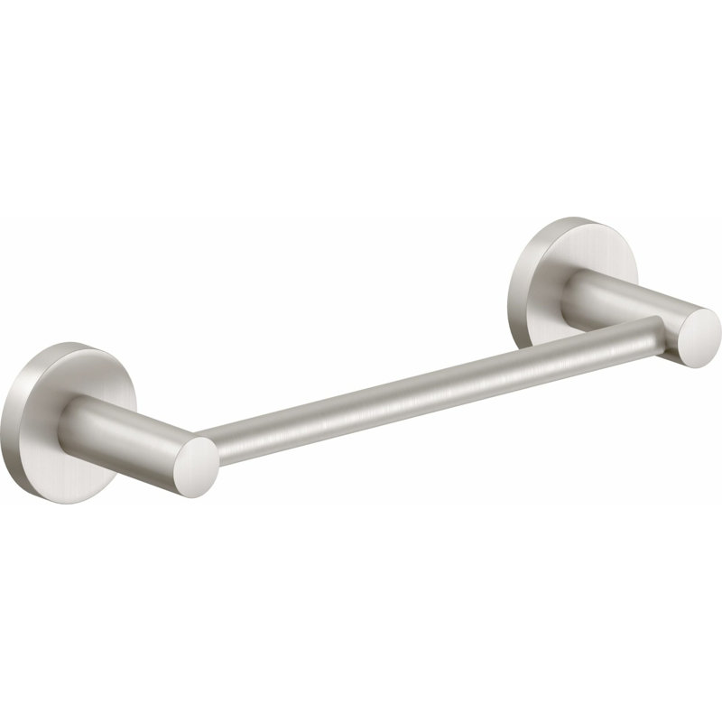 D Street Hand Towel Bar, Satin Nickel
