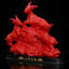 Ornement de table en céramique «Three Goats Apping Prosperity»-115435505