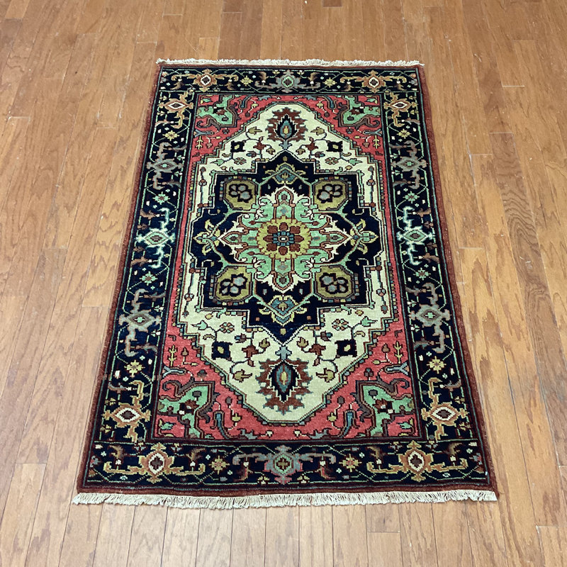  Tapis en laine fait à la main Heriz