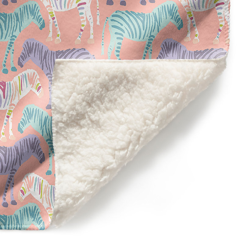  Couverture Zebras, 51 po x 60 po