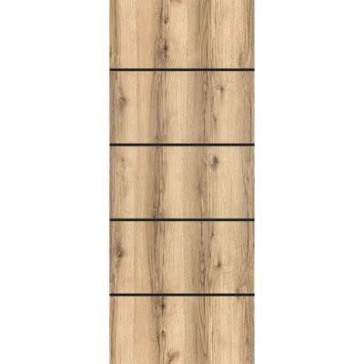 Solid + Manufactured Wood Paneled without Installation Hardware Kit