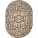Helena Oriental Hand Hooked Wool Ivory / Dark Brown Area Rug