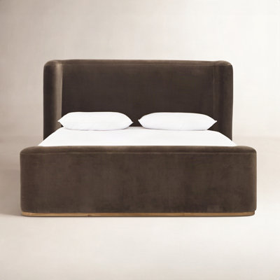 Velvet Upholstered Bed