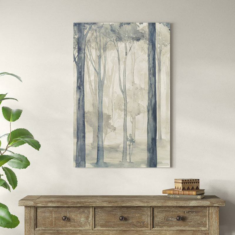 " Whispering Woodland I " by Grace Popp, 48" H x 32" W x 1" D