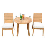 Outdoor 4 - Piece Teak Dining Set