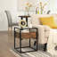 Antietam Glass Top Frame End Table