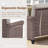 5 Piece Outdoor Wicker Chair Set With Ottomans And Side Table-1516539535