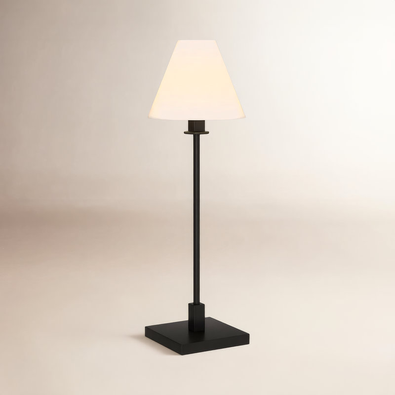 Rosline Metal Buffet Lamp, Blackened Bronze