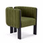 Ensemble de 2 chaises de salle à manger, chaises de style moderne et structure en bois d'hévéa-788541774-788541775