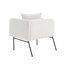 Méridienne moderne avec coussin de dossier et table d'appoint-1282774701