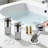 Stainless Steel Sink Drain Filter With Removable Basket, 304 Stainless Steel Pop-Up Hair Catcher For Bathroom Sink (2 Pack)