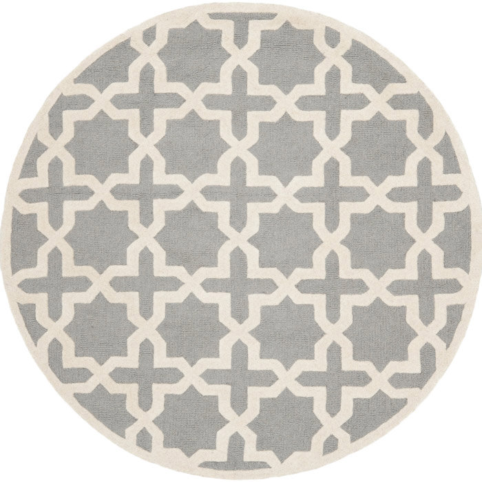 Igna Hand Tufted Wool Geometric Rug