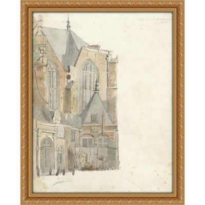 De Oude Kerk te Amsterdam (1843)