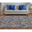 Tapis oriental bleu clair / gris chaud / ivoire Canalou-1646947067