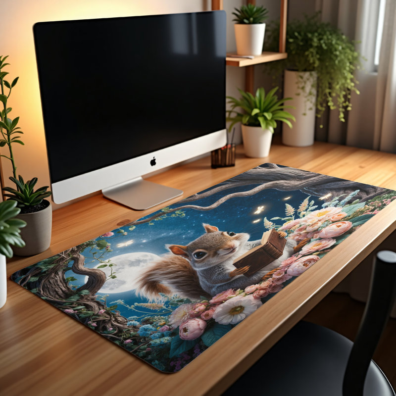 Polyester Desk Pad, 23.6x13.8