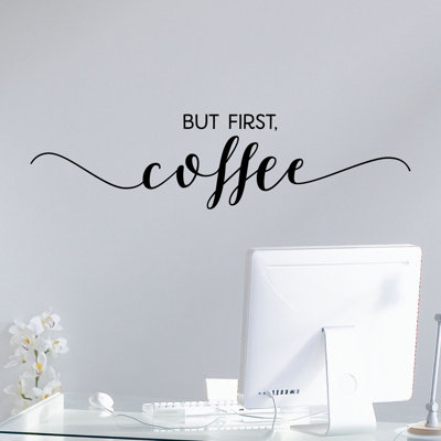 Text & Numbers Non-Wall Damaging Wall Decal