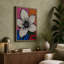 Geometric Bloom Modern - Wrapped Canvas-132442229-132442217