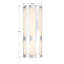 Eriika 2 Light Polished Chrome Sconce