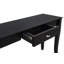 Bouleaux 110cm Glass Top Console Table-1931104110