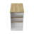 Cecil Kitchen Island, 3-Tier Shelf, Manufactured Wood Top
