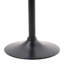 Aleesa Upholstered Adjustable Height Bar Stool-384032849