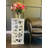 VIMA (Bubbles) Decorative Display PVC Stand Pedestal White Colour 26" H x 14" W x 14" D…