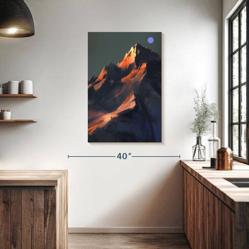 Alvord Mountain Shadow, 39" H x 26" W