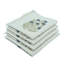 Serviette de table à motif floral gaufré 100% coton 17 x 32 pouces Block Block Weave-1058706964