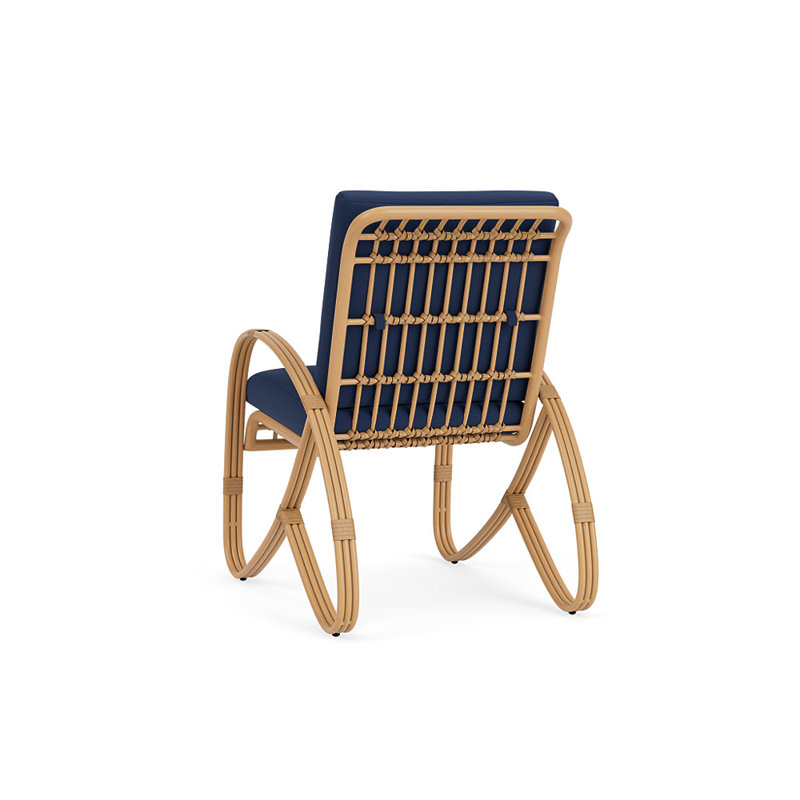 Riviera Outdoor Lounge Chair, Beach Navy