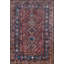 Tapis oriental bourgogne / bleu / doré tissé à la machine Katherine-753629694