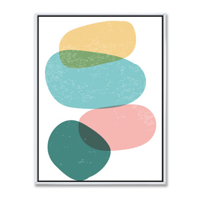 «Minimal Elementary Organic and Geometric Compostions», reproduction d'art graphique sur toile