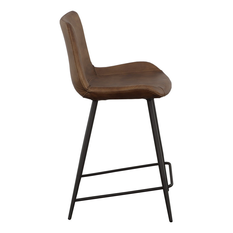 Nadia Stool, Black, Bar Stool (30.5" Seat Height)
