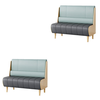 Banc rembourré en similicuir Modern Modern