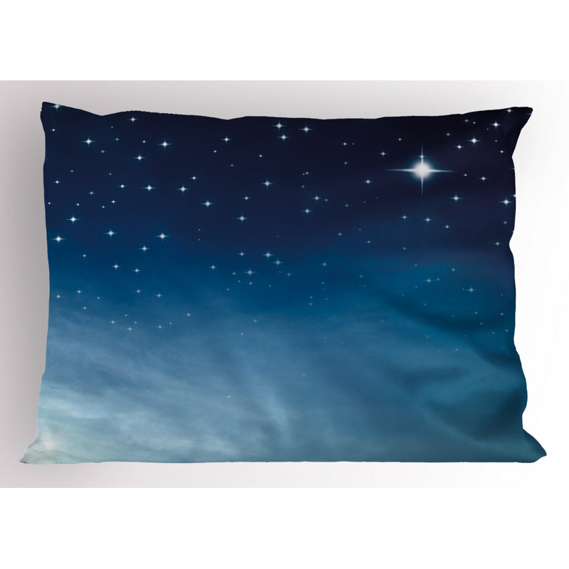 Star Polyester Sham Set, Twin