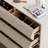 6 Drawer Modern Meshia Leather Dresser Chest With Storage Cabinet-1049049390