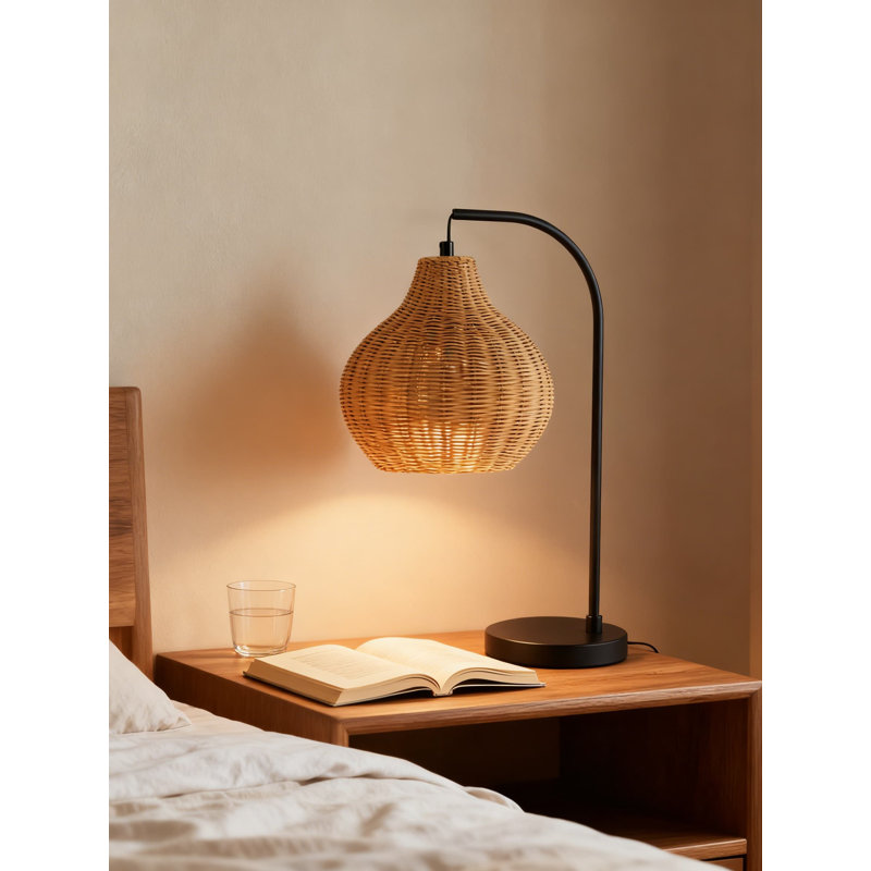 Lampe de table Harvestland Sunwoven Rattan