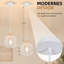 1 - Light White Pendant