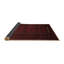 Tapis à motif oriental rouge / noir-638668277