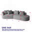 Canapé modulaire surdimensionné Modern-363198995