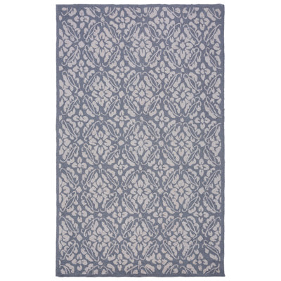 Baytown Hand Hooked Wool Pile Geometric Rug