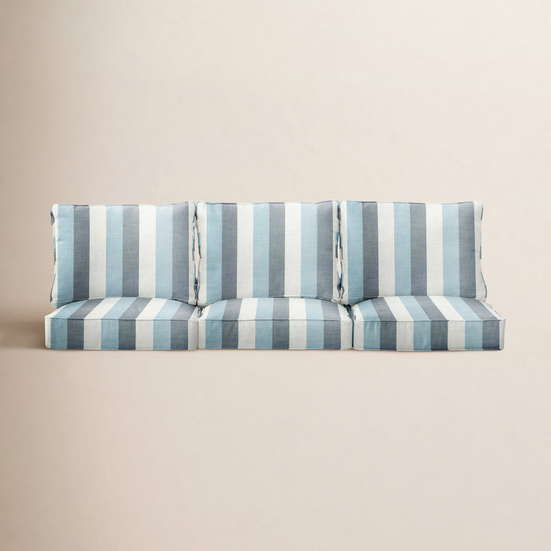 Outdoor 5'' Sofa Seat / Back Cushion (Set of 3) Birch Lane™