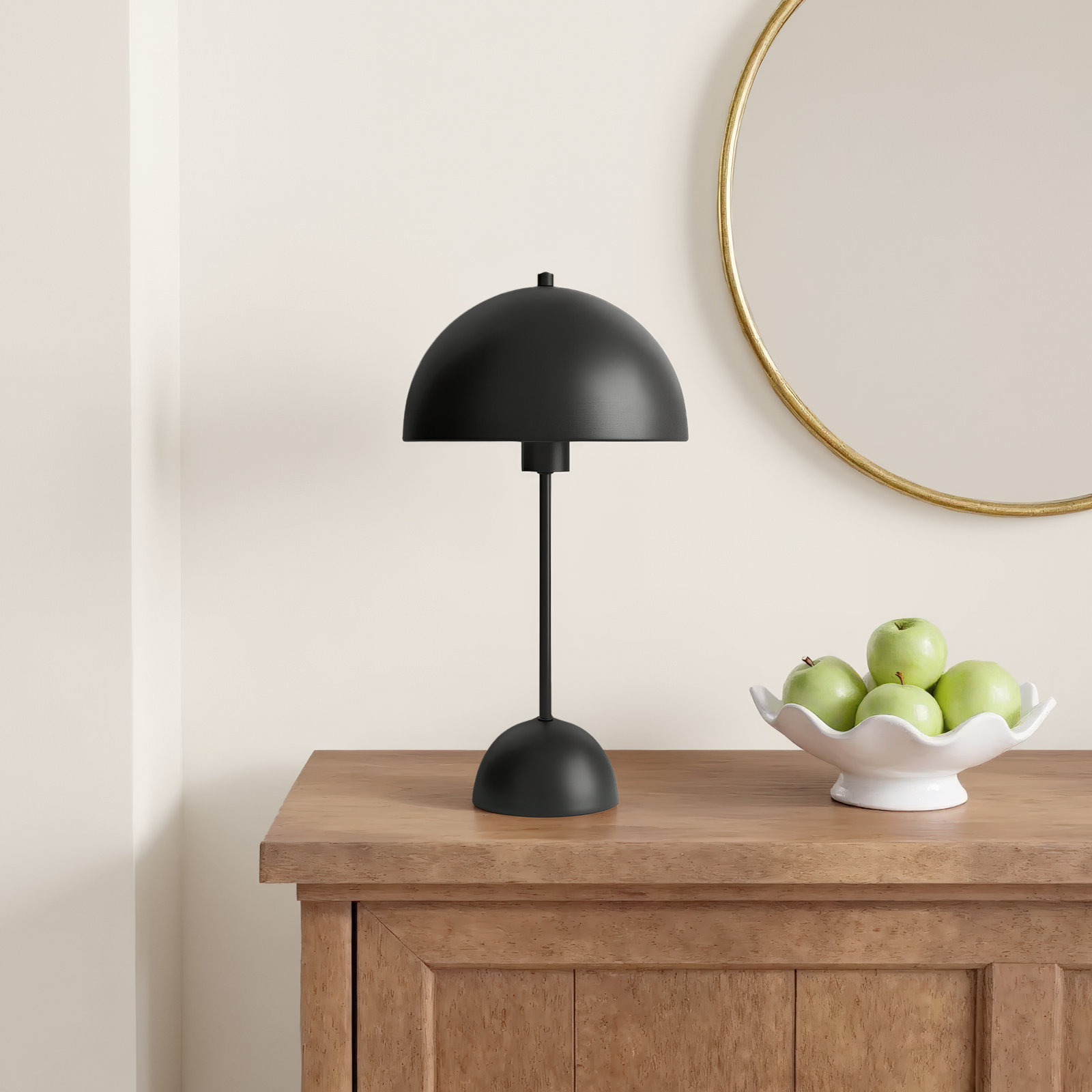 Tulle Metal USB Table Lamp