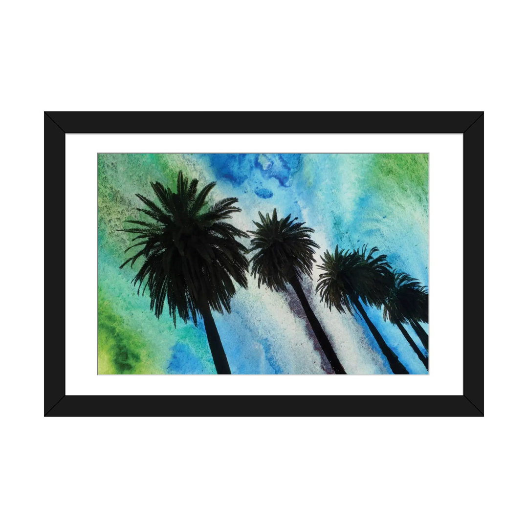 " Santa Monica Palms " by Irena Orlov East Urban Home Mat 