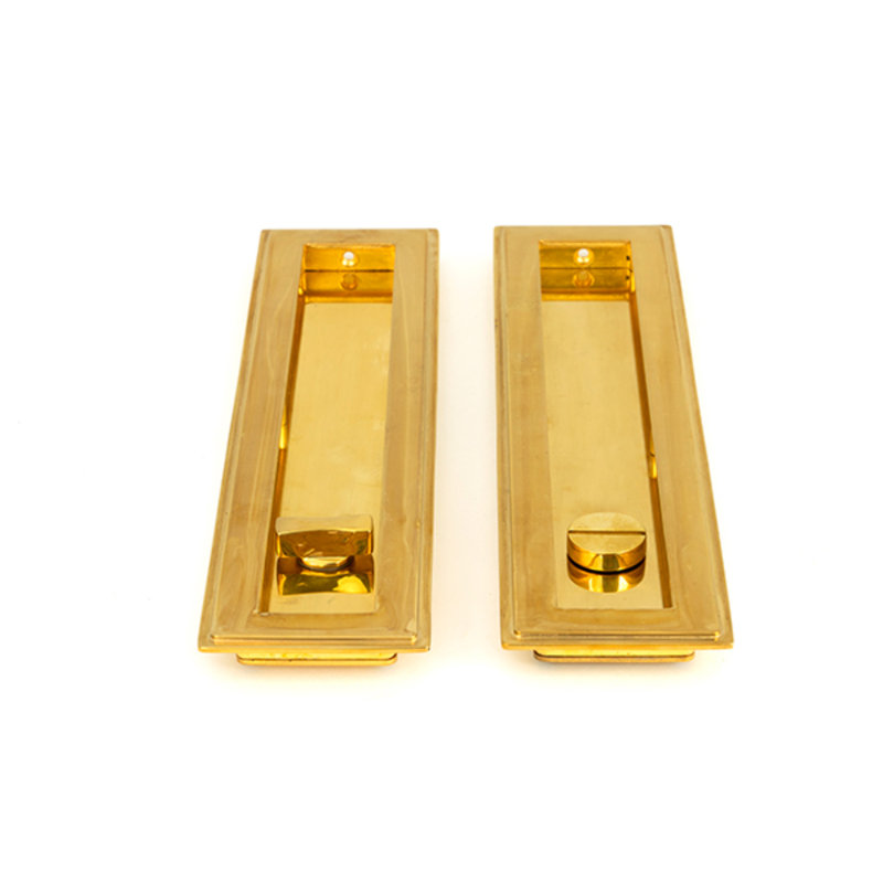 Door Accessory, Polished Brass, 25cm H x 6cm W x 1.3cm D