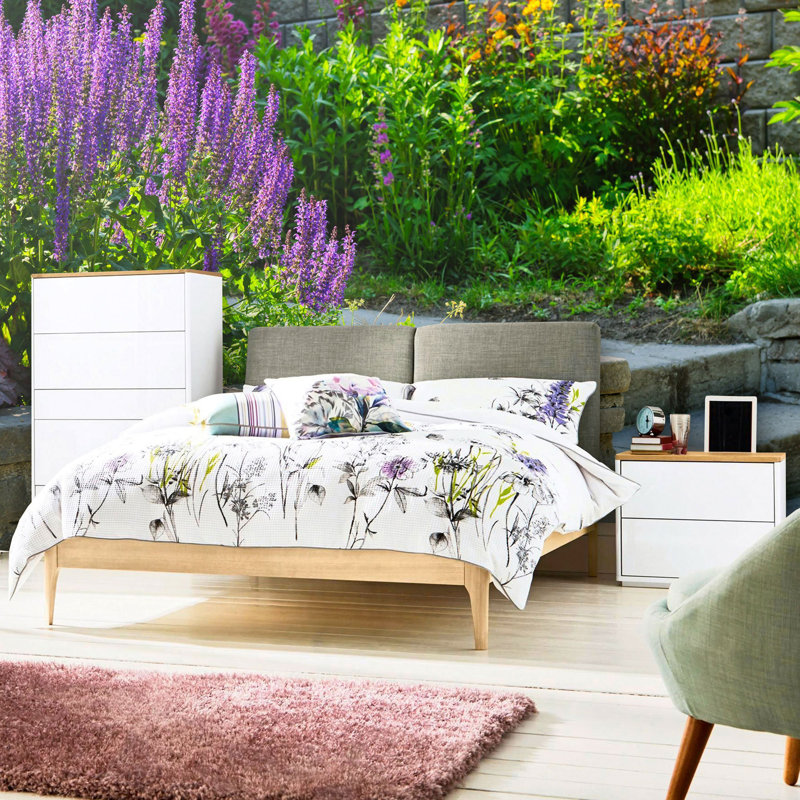 Panneau de papier peint floral Hamund, L 100,08 po x l 96 po