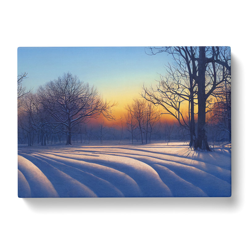 Winter Forest Landscape Vol.3 - Wrapped Canvas, 40cm H x 60cm W x 3cm D