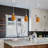 7.01'' H Glass Oval Pendant Shade