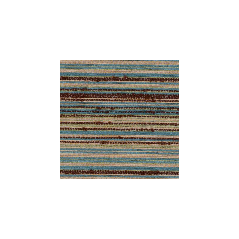 Tissu Rhapsody, Bleu / Brun